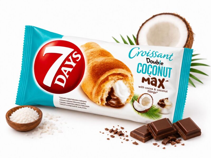 7 Days Double Max Kokos a čokoláda 80g